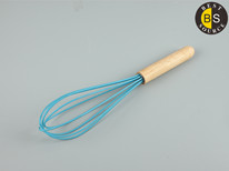 Egg Mixer Kits Rubber Coated Silicone Whisk