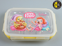 Popular And Cheap 2 Layer Lunch Box School Lunch Tray